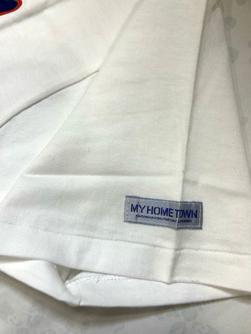 【未使用（やや汚れあり）】小田和正1992年「ＭＹ ＨＯＭＥ ＴＯＷＮ」Tシャツ