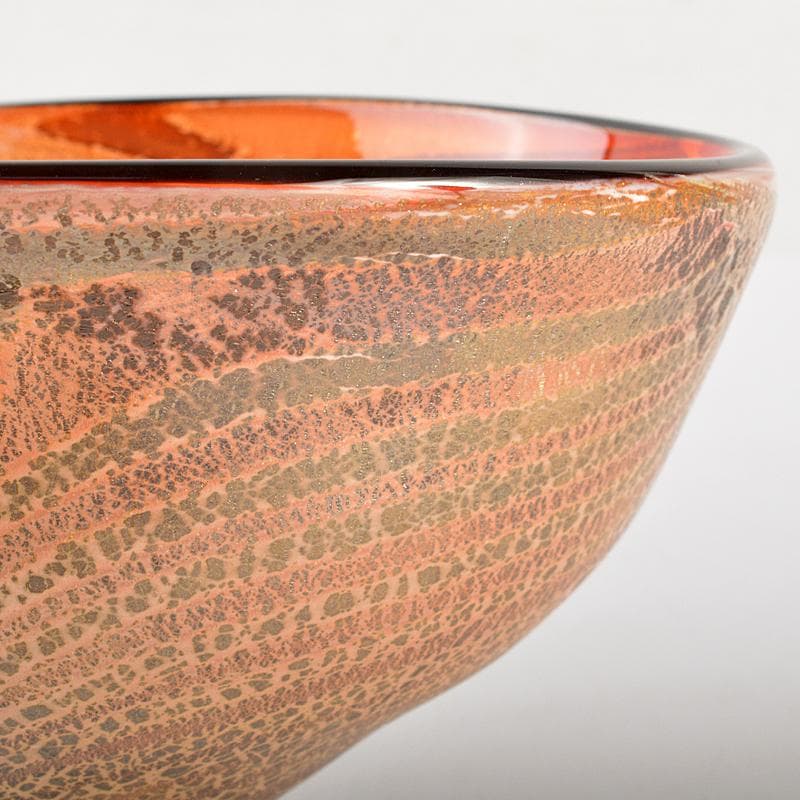 ガラス作家　高松敬子作　鉢　器　2点まとめて　D　R7510