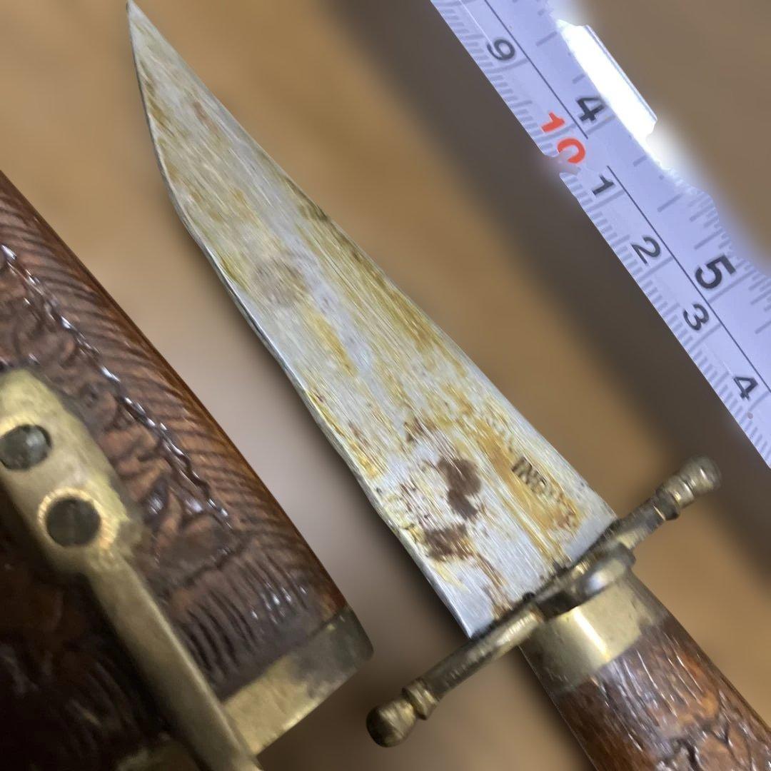 値下げ！彫刻木製ナイフ