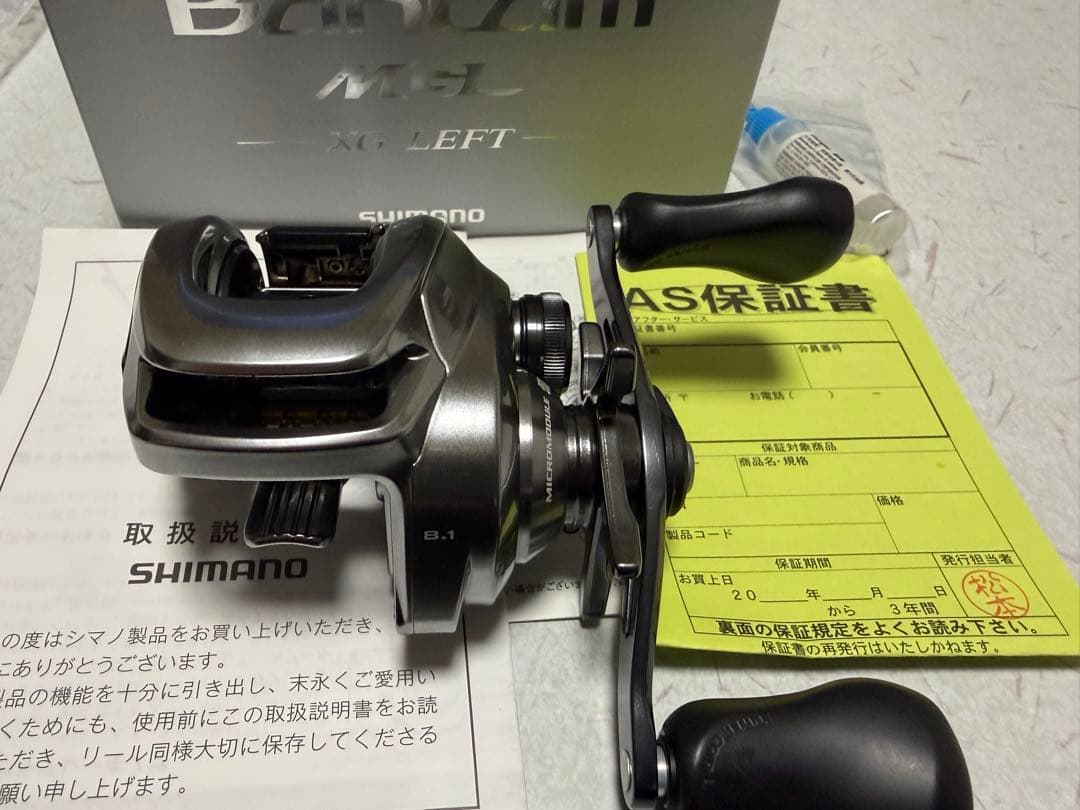シマノ　18バンタム MGL XG LEFT 美品