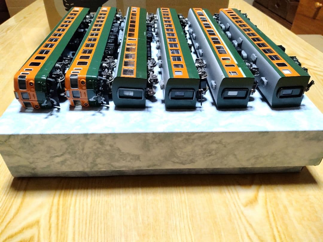 カツミ　HOゲージ　165系直流急行形電車6両　ブラスモデル