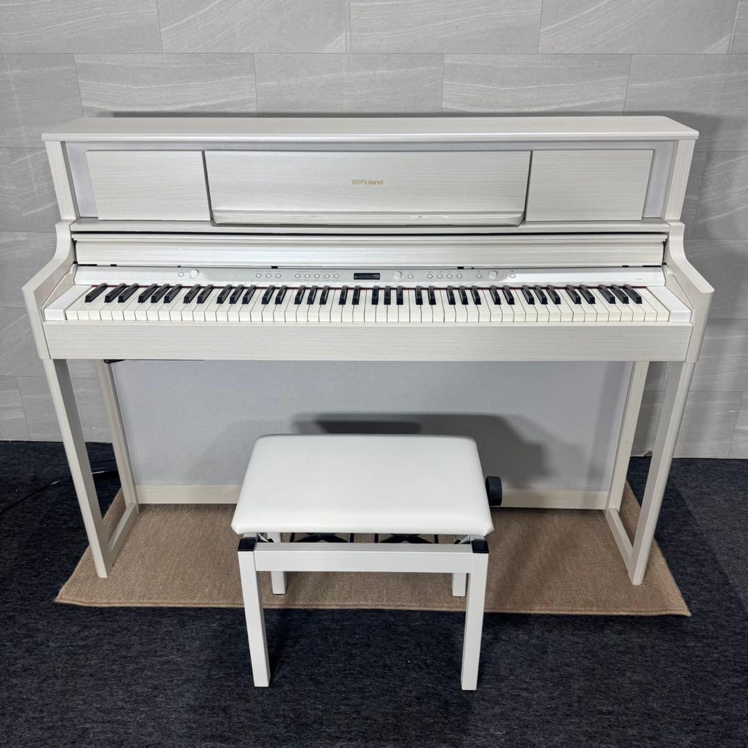 Roland LX705-GPSR 電子ピアノ 美品 高級モデル 白 d5262