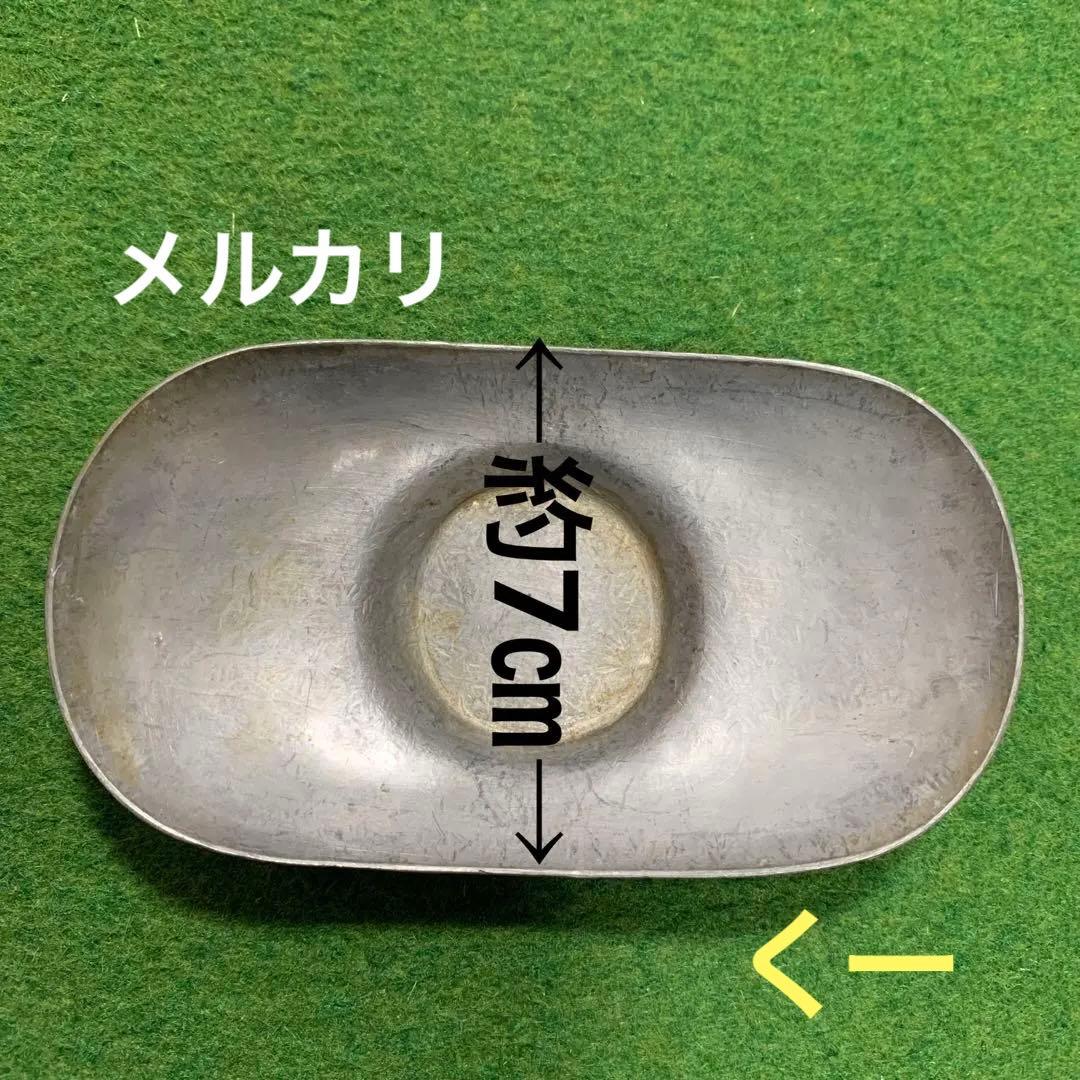 茶托(大) 五客　楕円　忠信浄錫　渡り