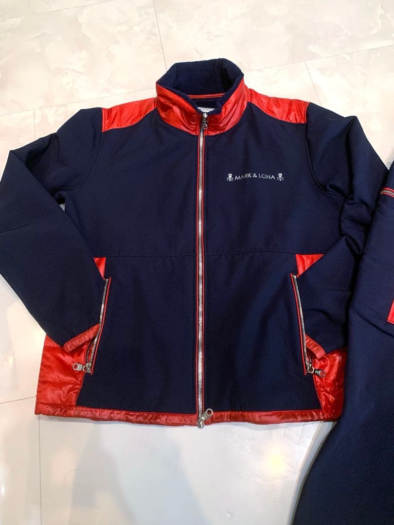 正規品良品　マークアンドロナ　MARK＆LONA セットアップ　ブルゾン　パンツ