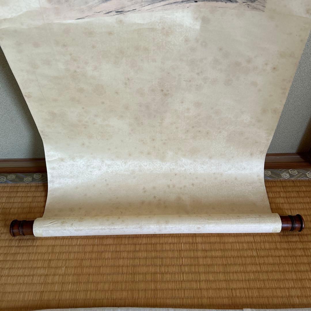 旧蔵した【昭憲皇太后御歌】巻物 貴重収蔵品です