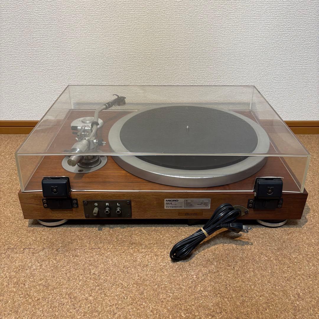 【現状品】MICRO DD-8 ターンテーブル マイクロ 通電再生OK！
