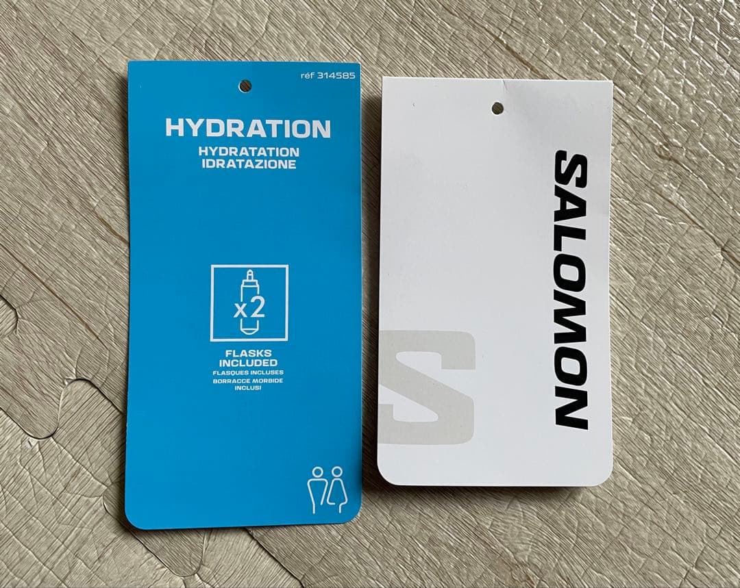 SALOMON サロモン pulse 2 美品 フラスク未使用 ランニングベスト
