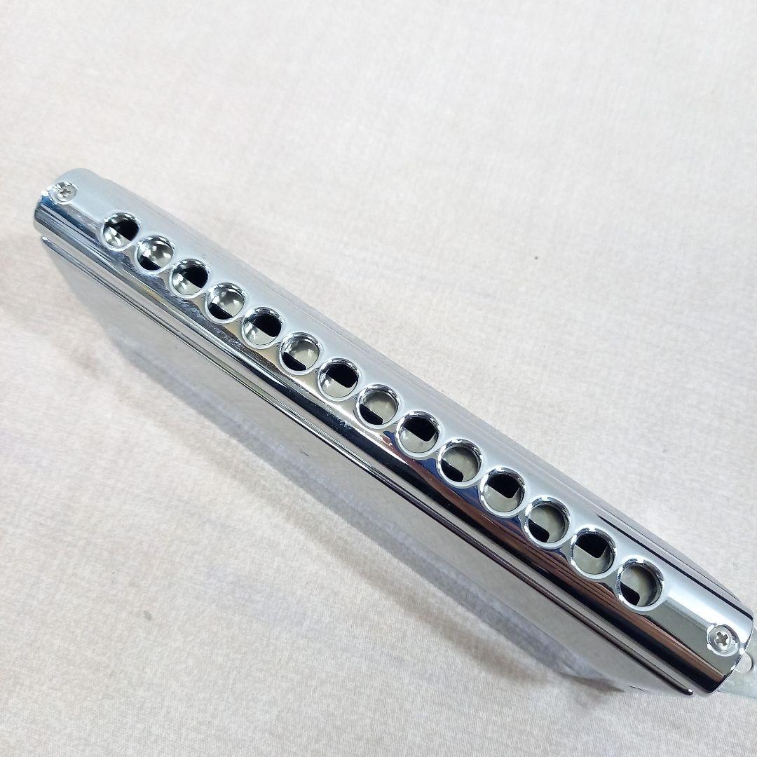 美品◎SUZUKI スズキ SCX-56 クロマチックハーモニカ 14穴56音