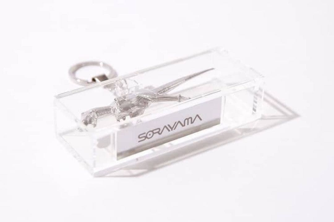 空山基 x 2G 合金製ティラノサウルス型キーチェーン