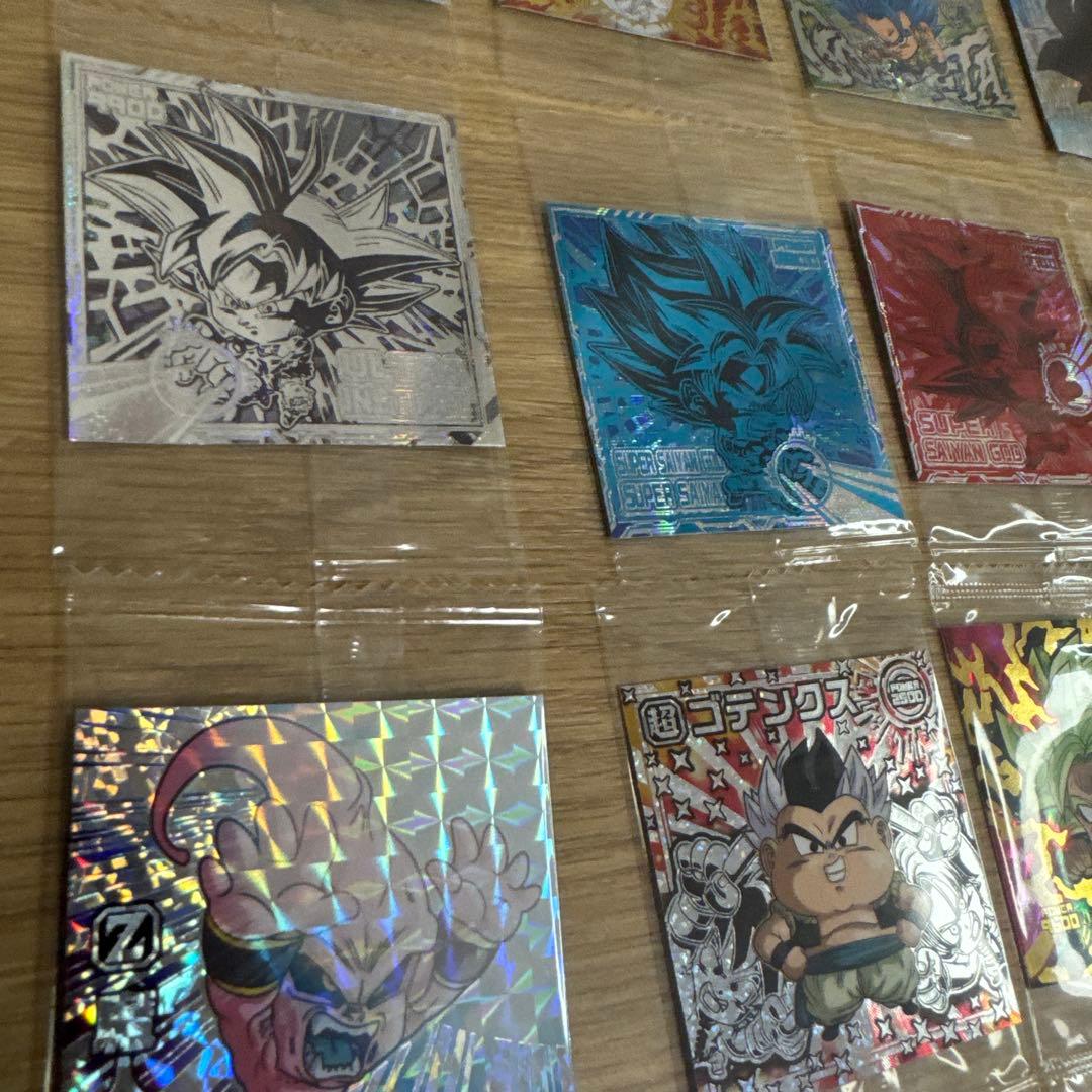ドラゴンボールウエハースシール　まとめ売り【5543