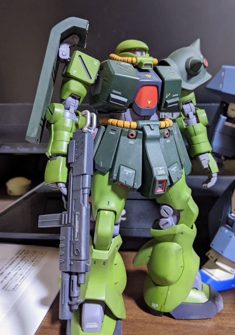 ＲＥザクⅡＦＺ　MGケンプファー　MGガンダムアレックス