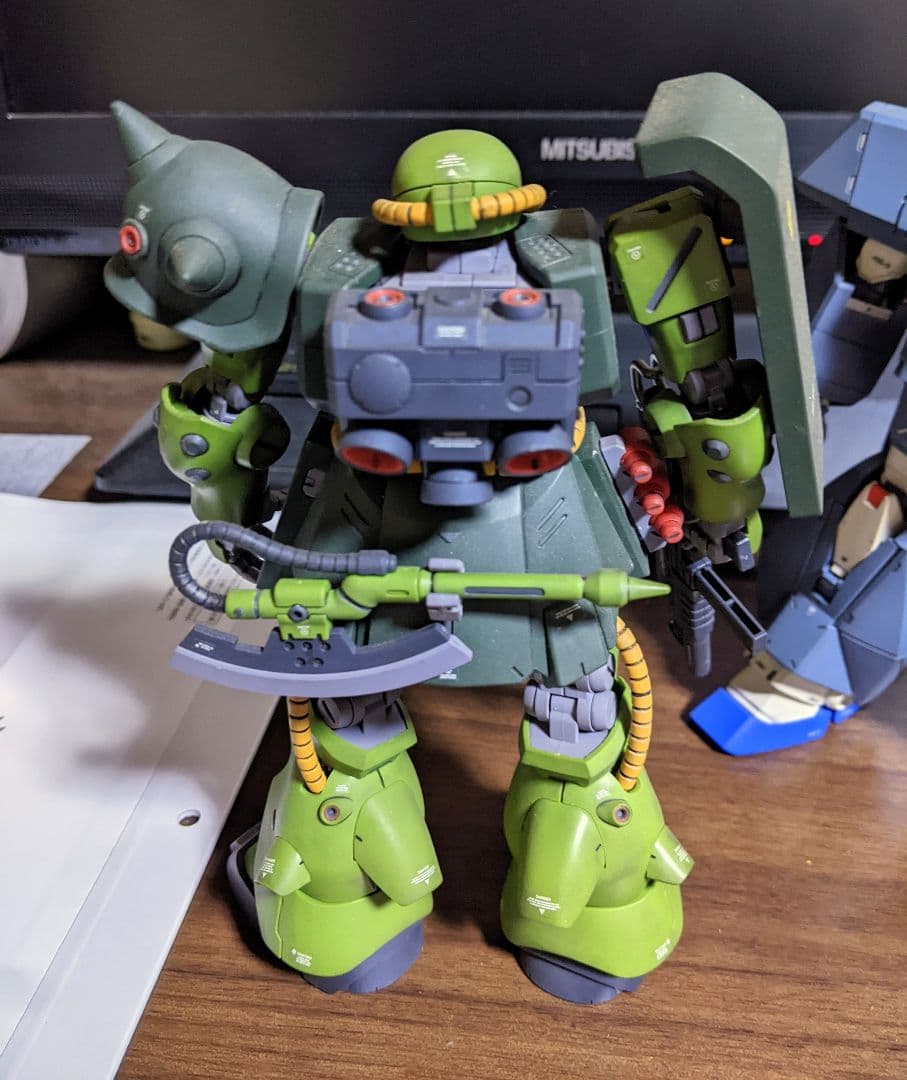 ＲＥザクⅡＦＺ　MGケンプファー　MGガンダムアレックス