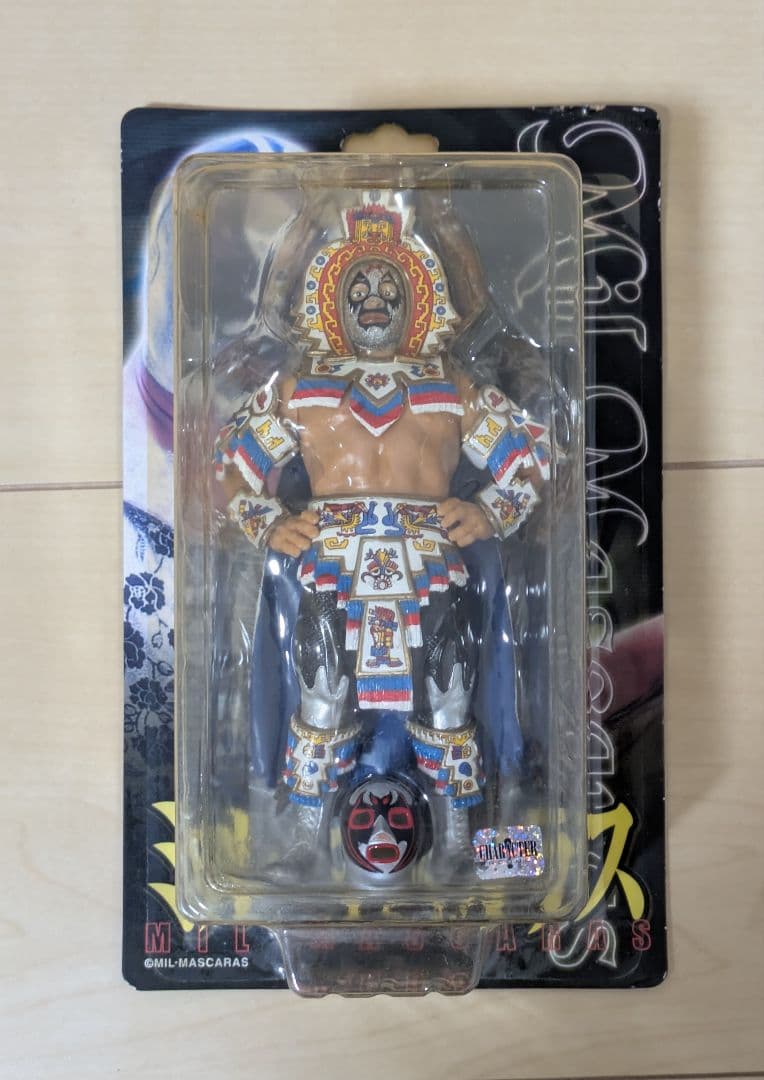 未開封品　ミル・マスカラス フィギュア マスク付き　プロレス