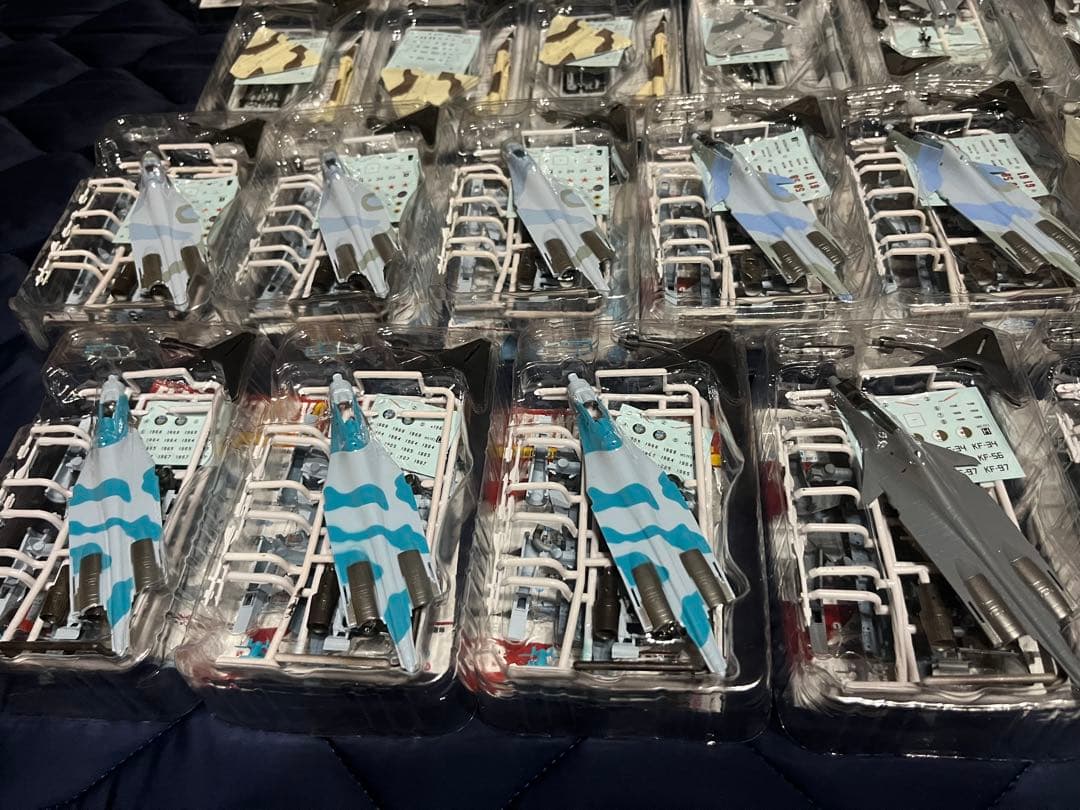 【30機】 エフトイズ 1/144 ブリスター未開封 戦闘機 プラモデル