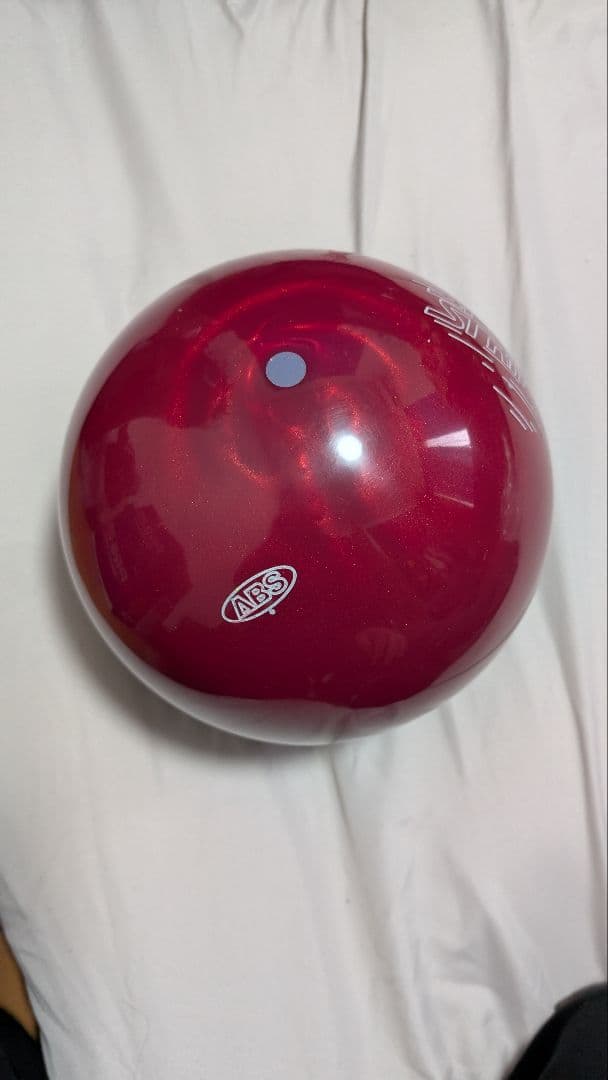 SPEED STRIKER ボウリングボール 15LB レッドパール