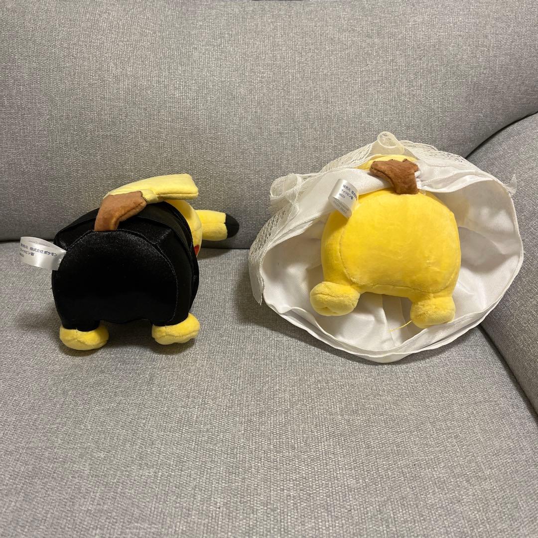 ピカチュウ　ウェディング　ぬいぐるみ