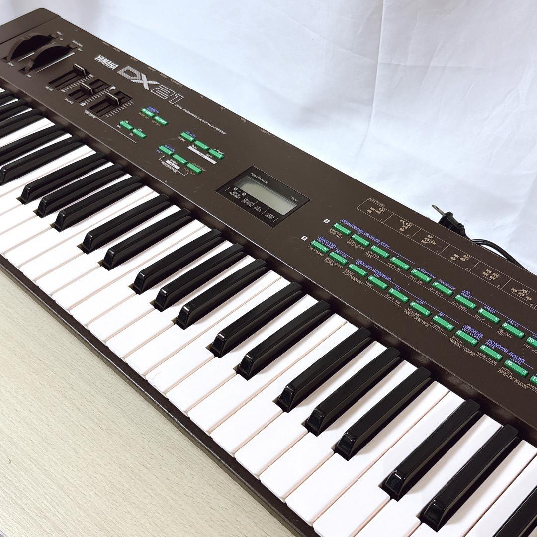 YAMAHA ヤマハ DX21 シンセサイザー 61鍵