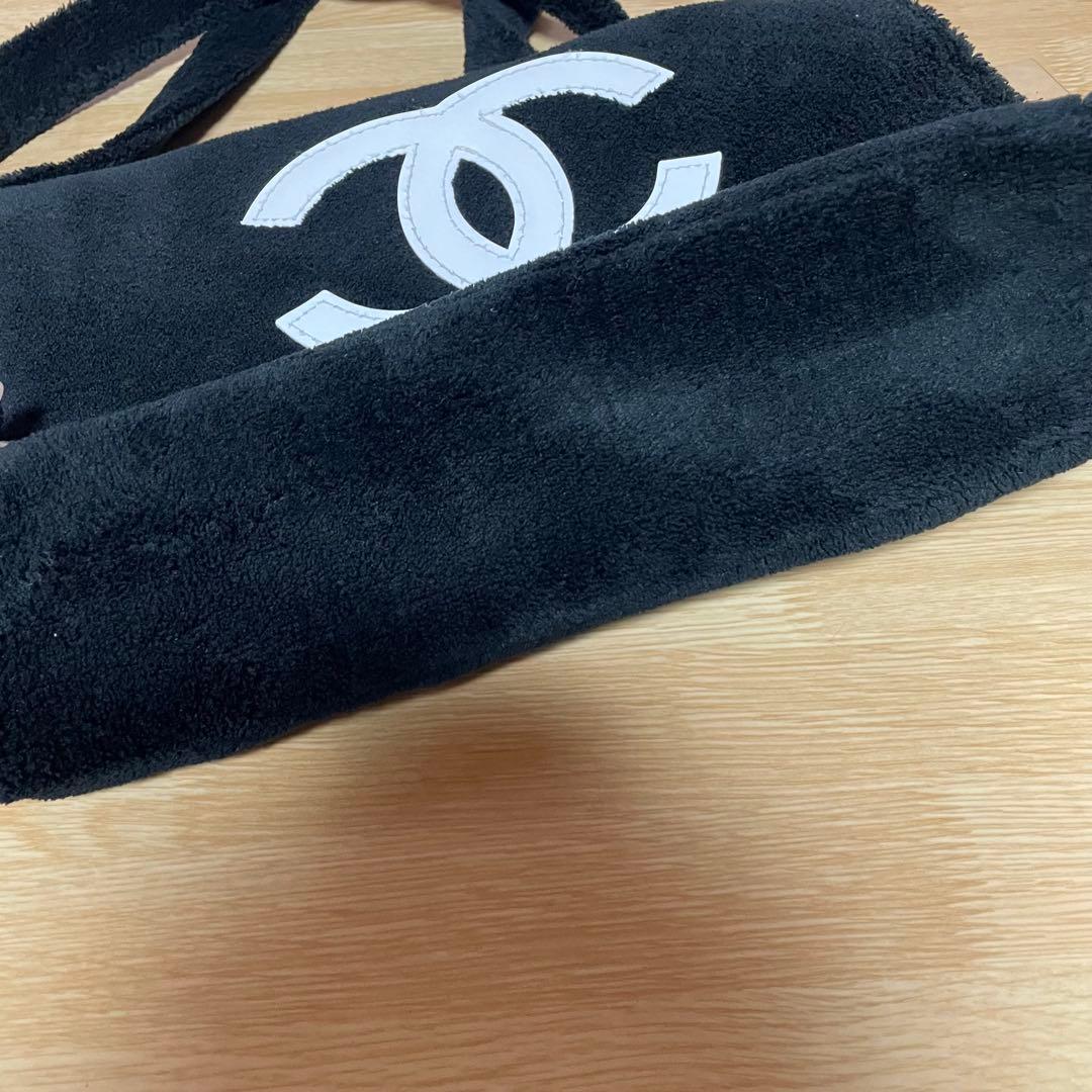 CHANEL シャネル ノベルティ ショルダーバッグ ブラック ホワイト