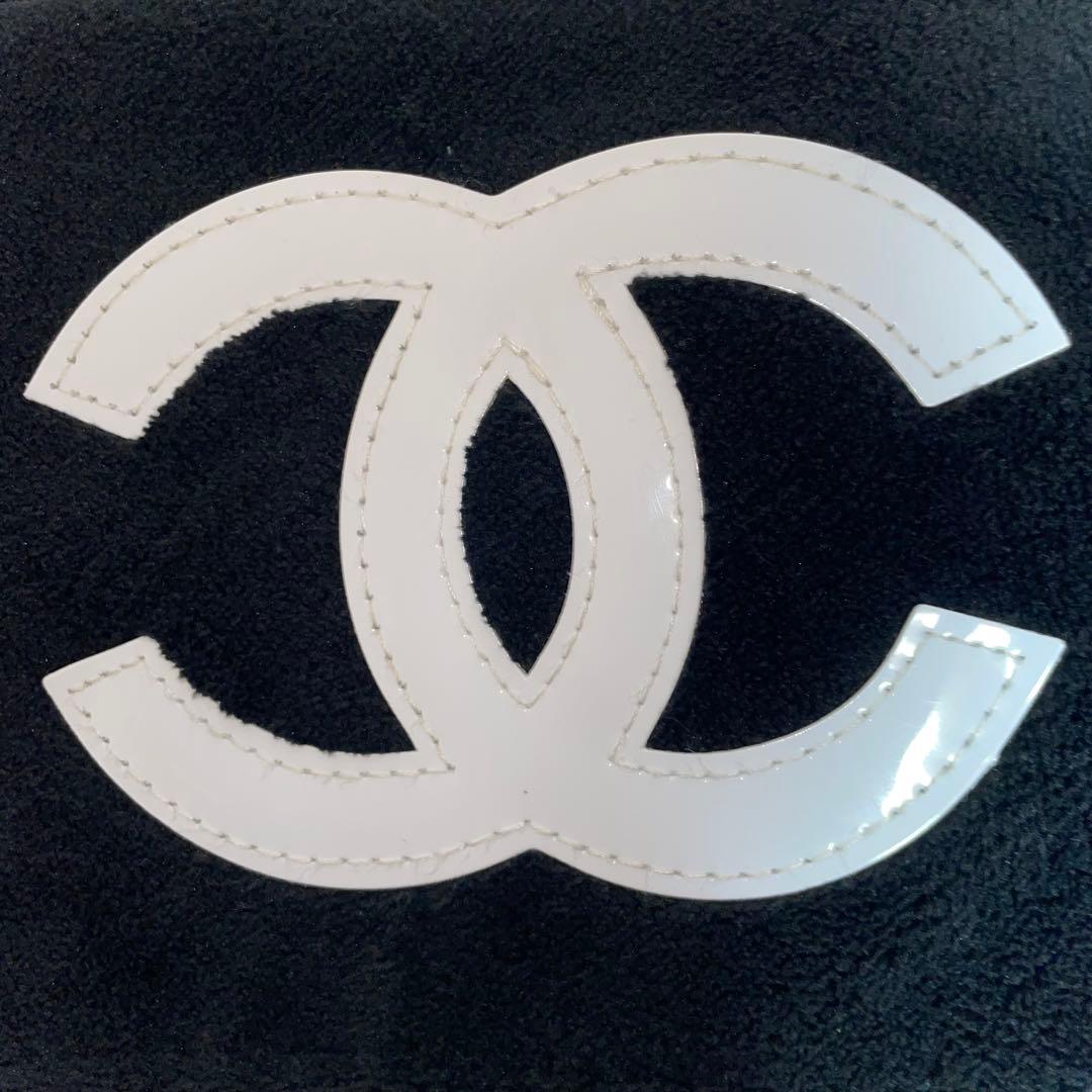 CHANEL シャネル ノベルティ ショルダーバッグ ブラック ホワイト