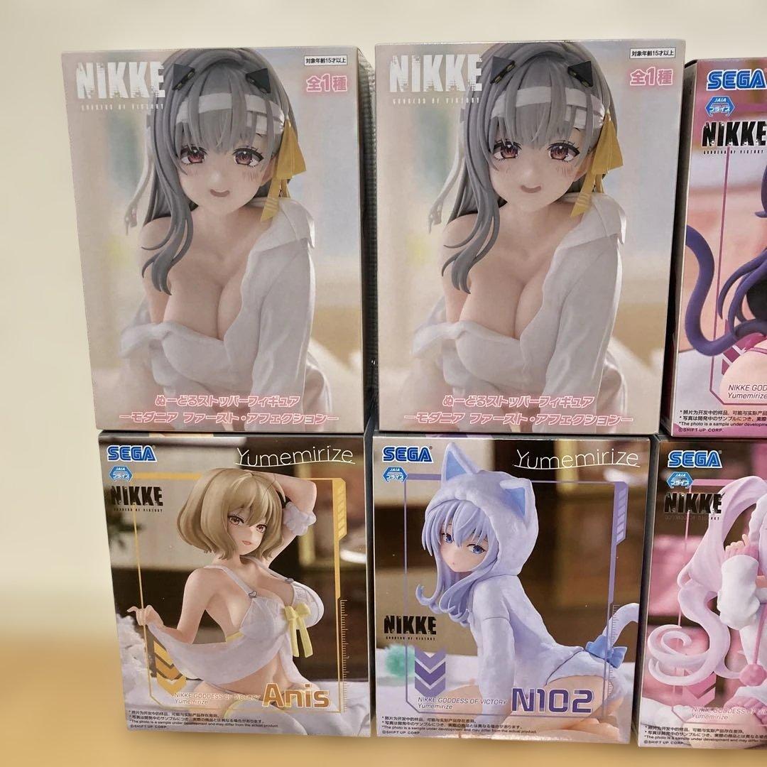 NIKKE ぬーどるストッパー&Yumemirize フィギュア8点セット