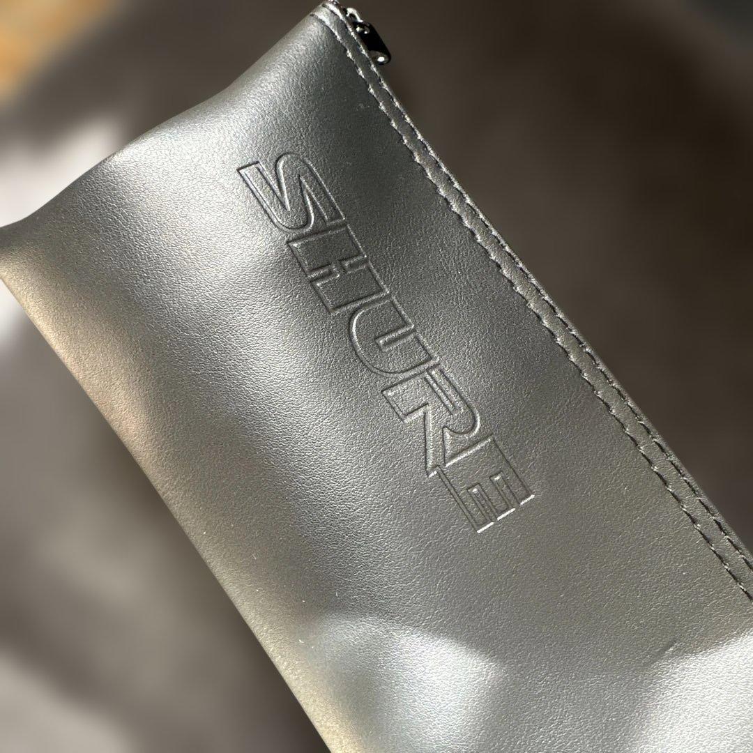 SHURE SM58 マイク　スイッチ付　ポーチ付属