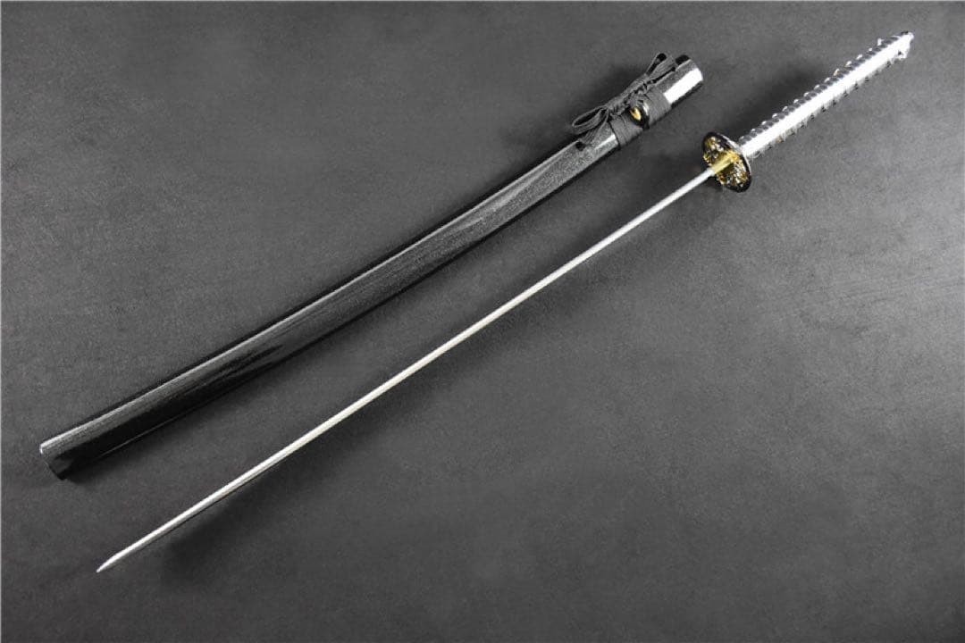 黒刀夜 刀装具 日本刀 武具 鑑賞刀 居合刀 模造刀 舞踊刀