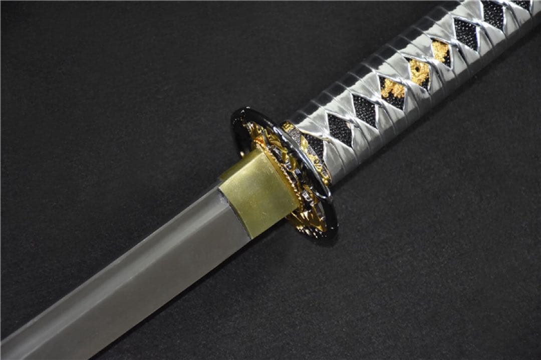 黒刀夜 刀装具 日本刀 武具 鑑賞刀 居合刀 模造刀 舞踊刀