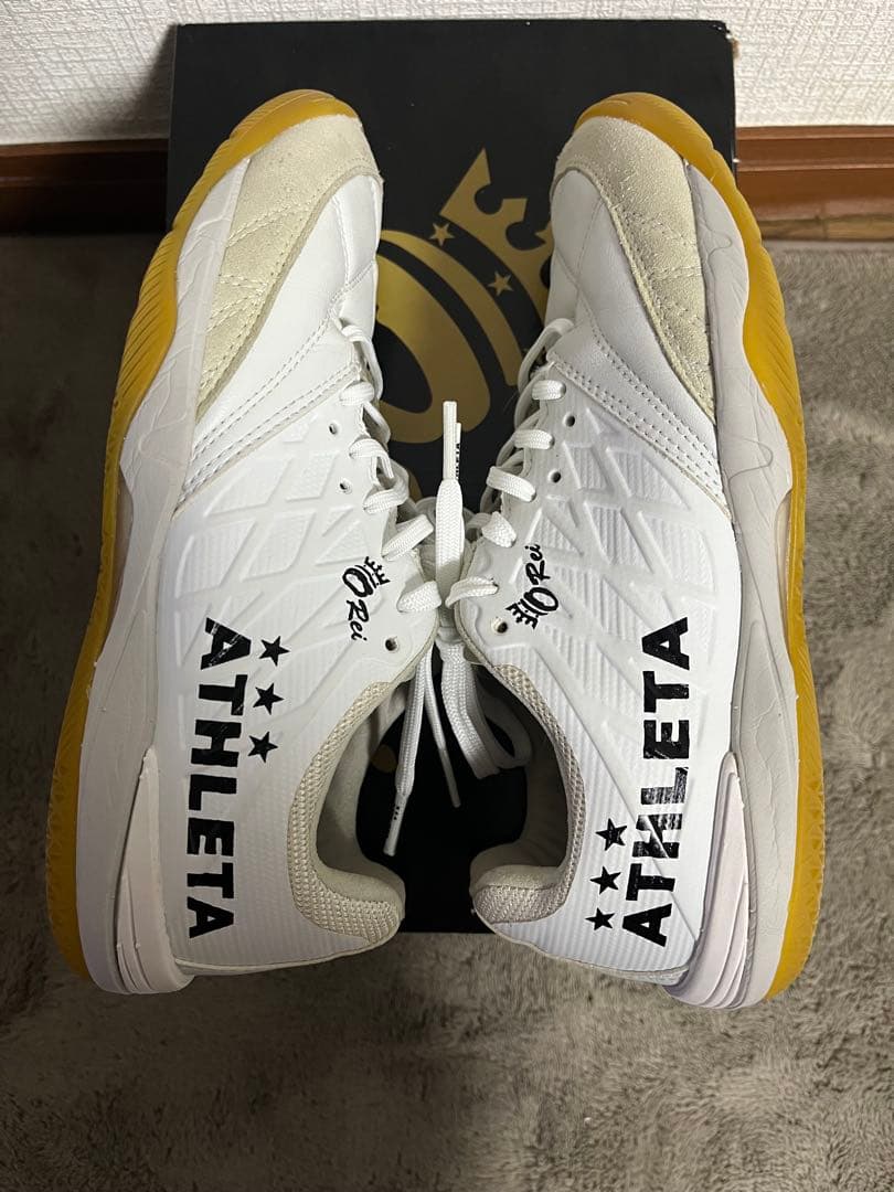 ATHLETA 0Rei フットサルシューズ ホワイト