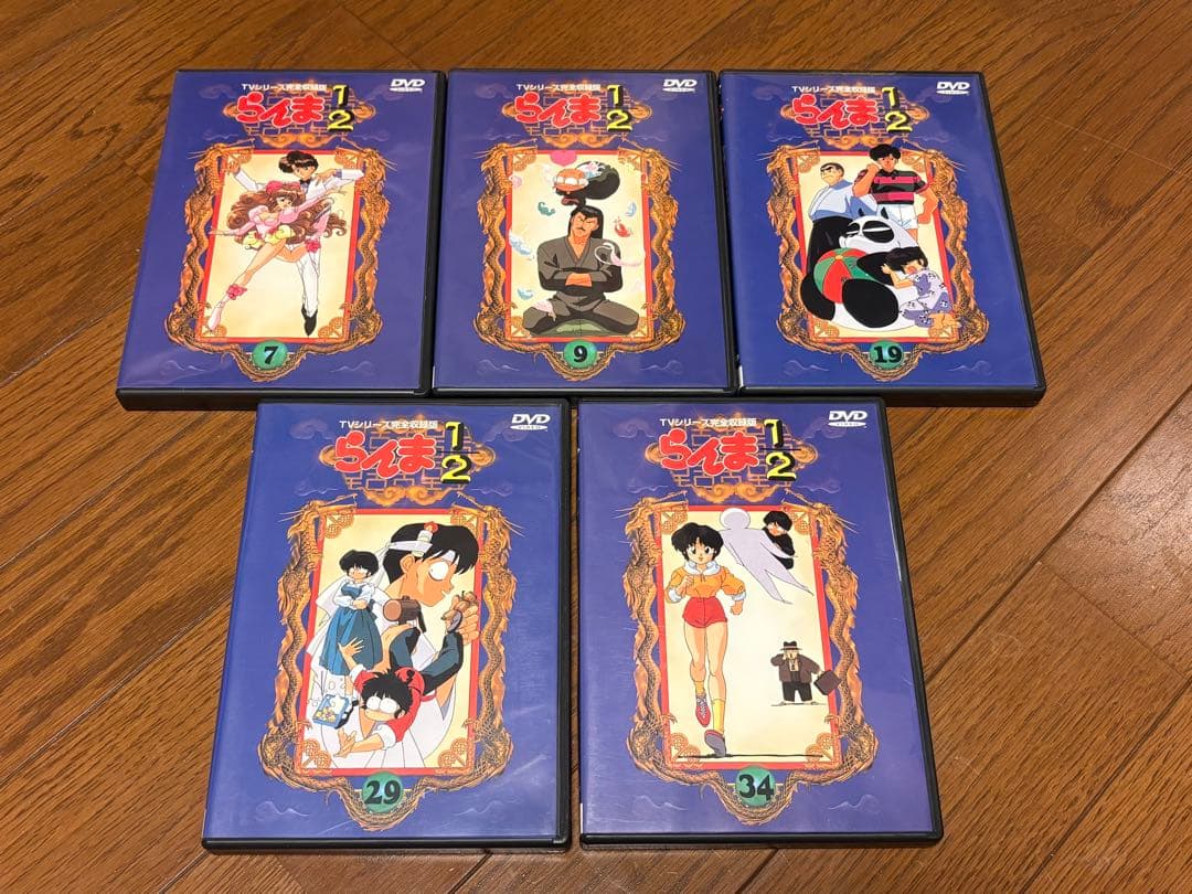 らんま1/2 TVシリーズ完全収録版DVD6本セット