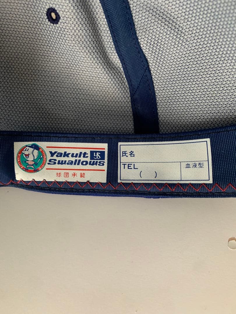 【美品】90sメッシュキャップ サイン入り 刺繍 プロ野球 帽子 ヴィンテージ