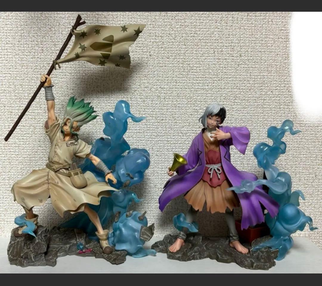 Dr. Stone フィギュア 石神千空　あさぎりゲン　獅子王司　3体