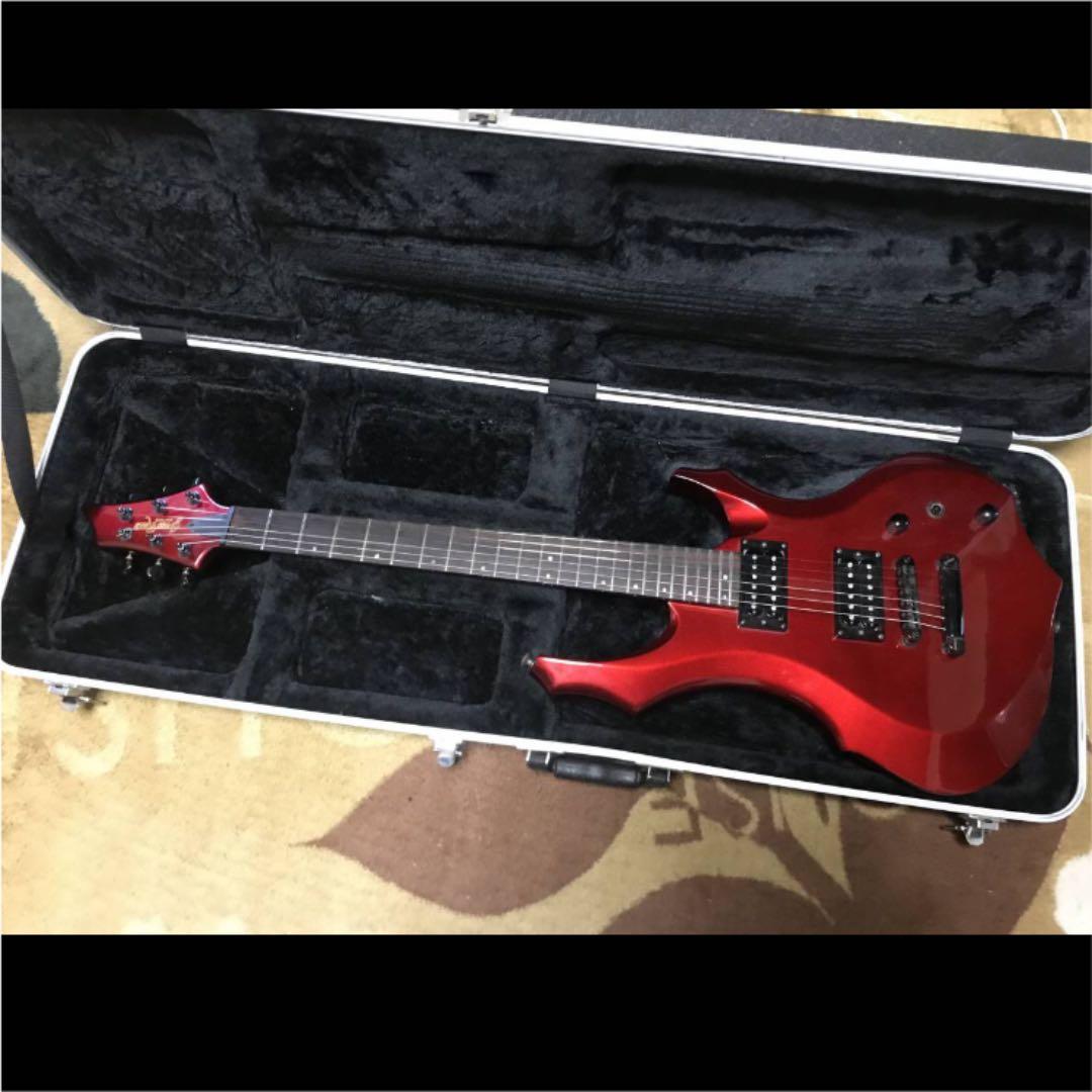 グラスルーツ フォレスト レッドメタリック ギター 美品 エドワーズ esp