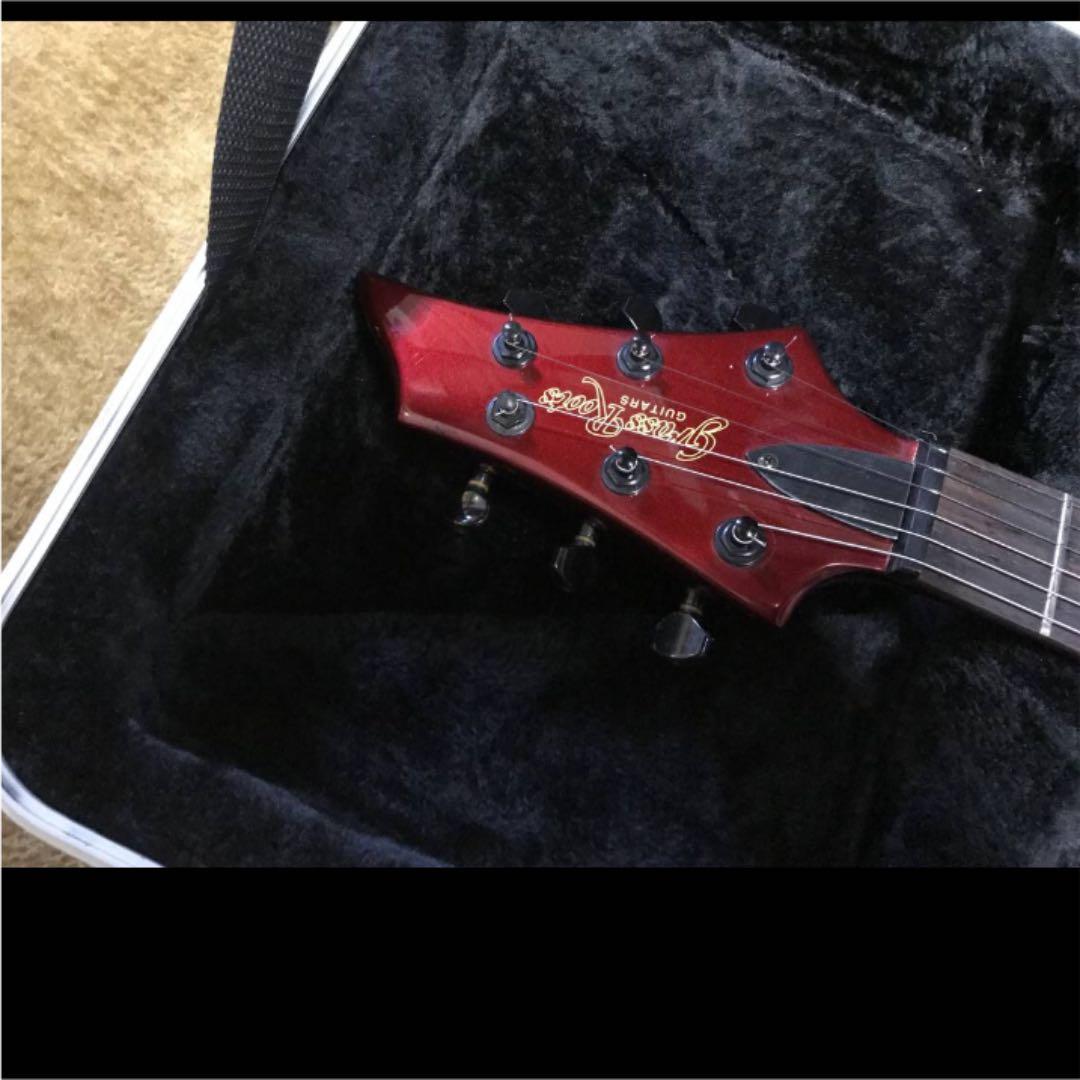 グラスルーツ フォレスト レッドメタリック ギター 美品 エドワーズ esp