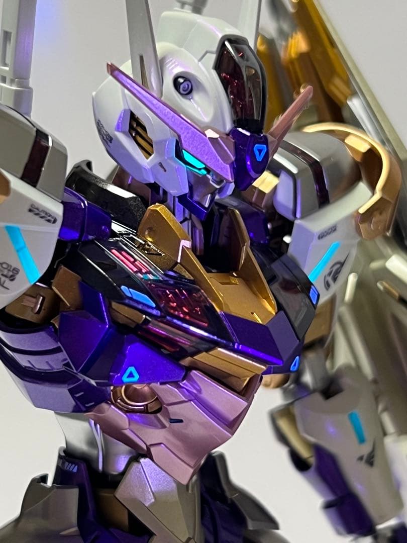 ガンプラ フルメカニクス 1/100 ガンダムエアリアル 塗装完成品