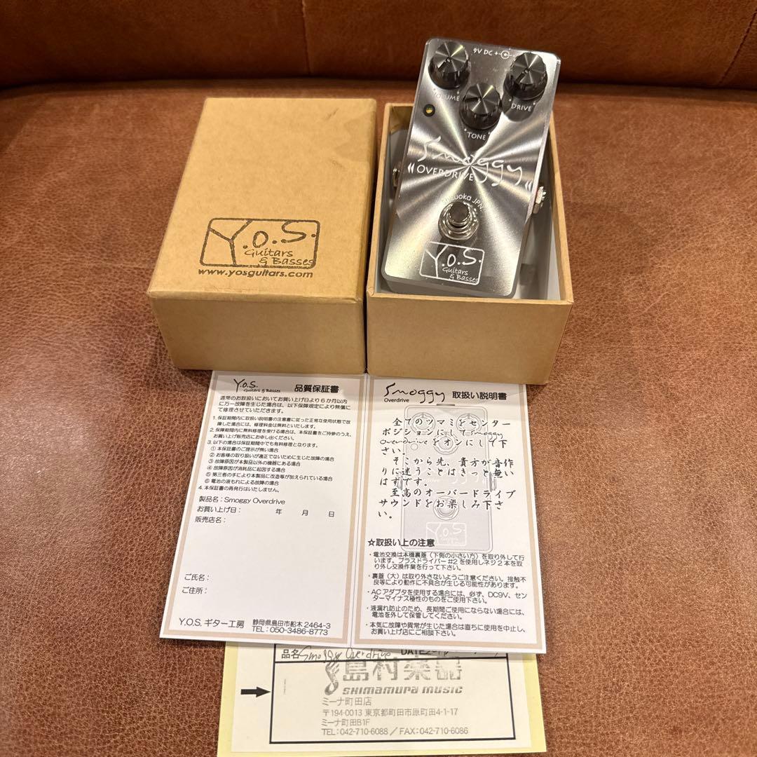 Y.O.S Smoggy Overdrive エフェクター