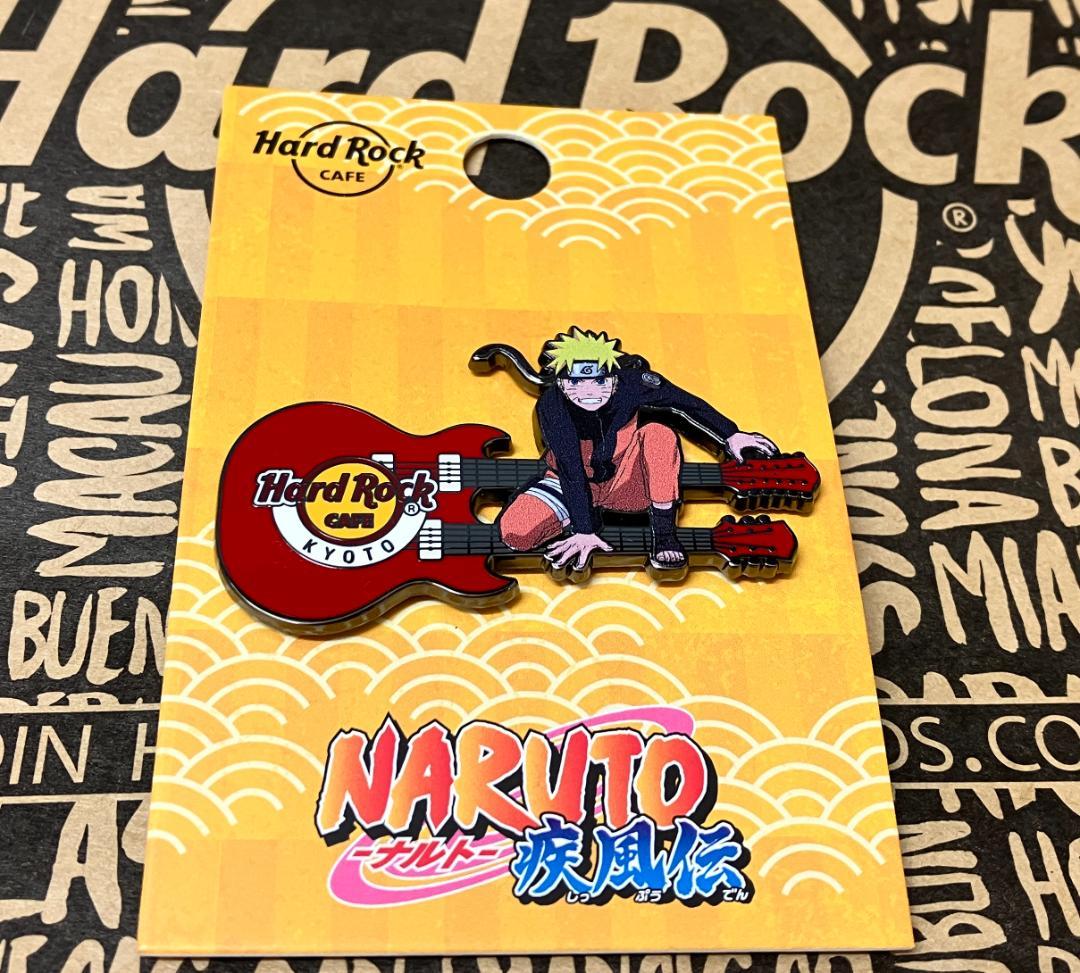 値下☆ハードロックカフェ◆5店舗・6点◆NARUTO ナルト 【限定】ピンバッジ
