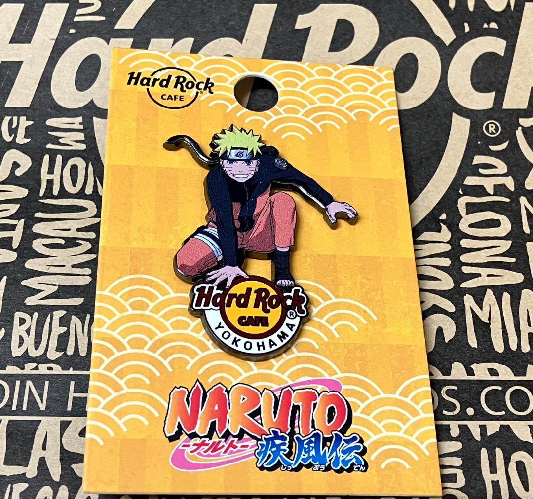 値下☆ハードロックカフェ◆5店舗・6点◆NARUTO ナルト 【限定】ピンバッジ