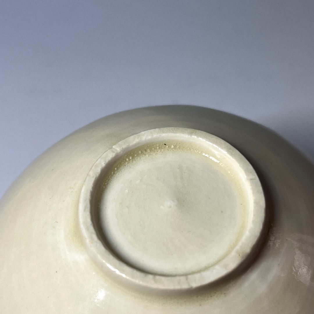 唐物 定窯 白磁 蓮陰刻紋碗 中国美術 古玩 SH12