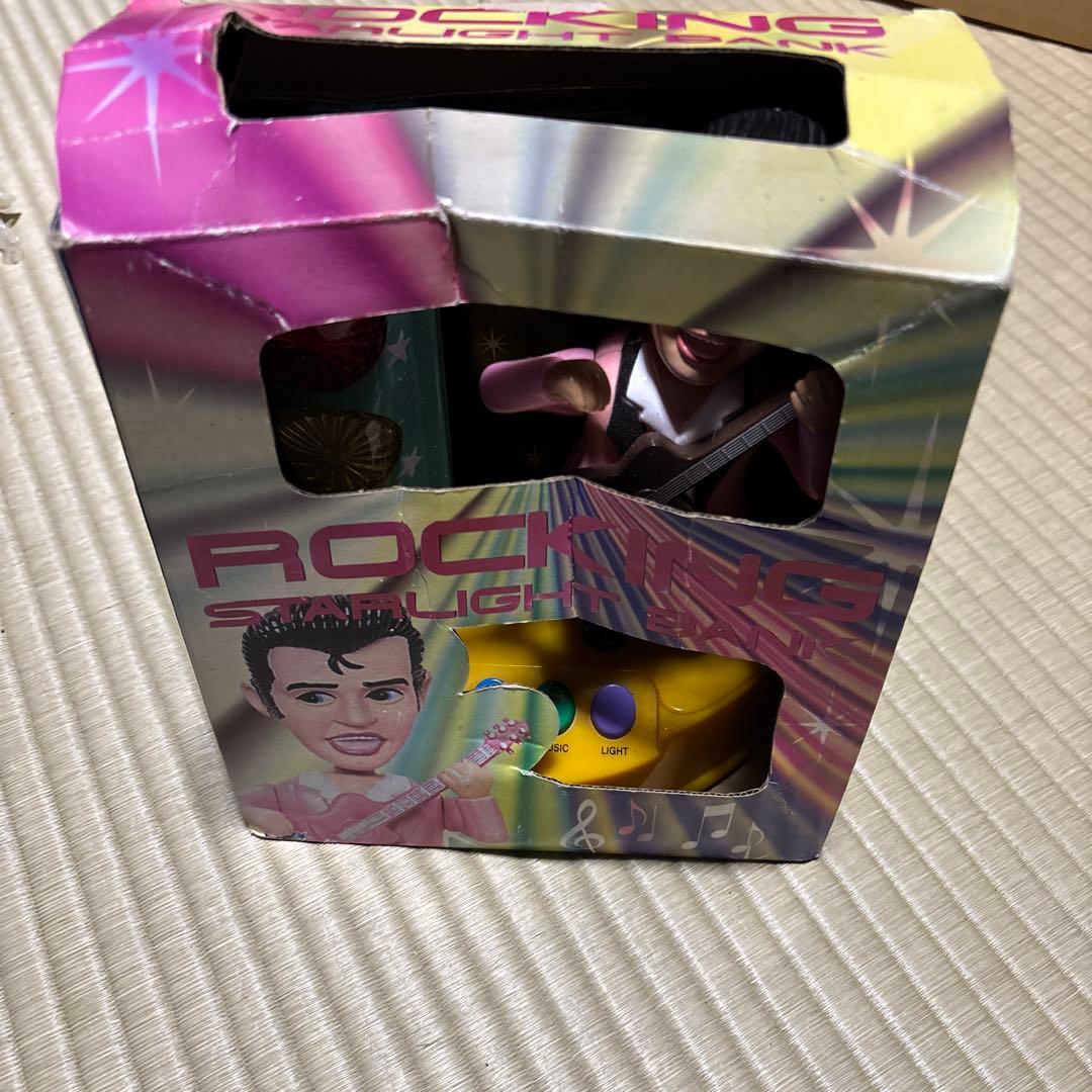 激レア ロッキングスターライトバンク　エルヴスプレスリー好きさんにも