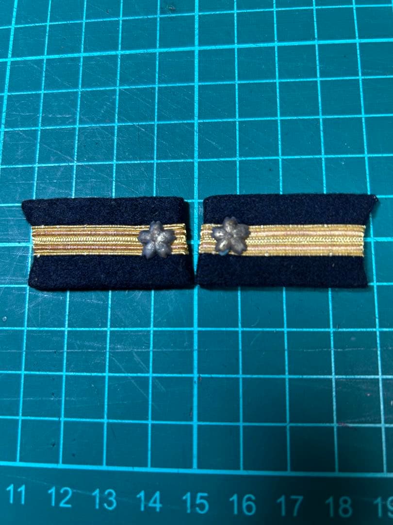 旧日本海軍　少尉襟章　当時品