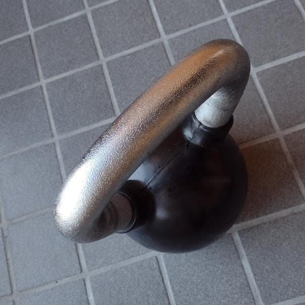 業務用新品 アメリカンバーベル ラバーコート ケトルベル 14kg