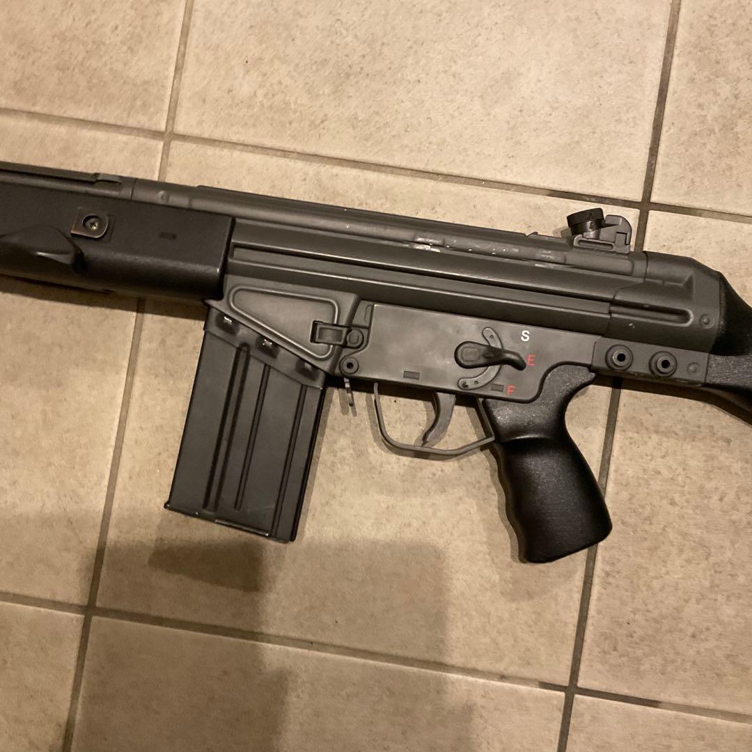 93m/s東京マルイ純正電動ガンG3SG1メンテ済＋500連マガジン良品