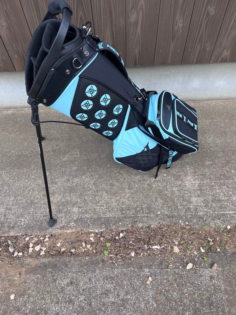 ANEW GOLF アニューゴルフ　キャディバッグ　　スタンド式　　ブルー