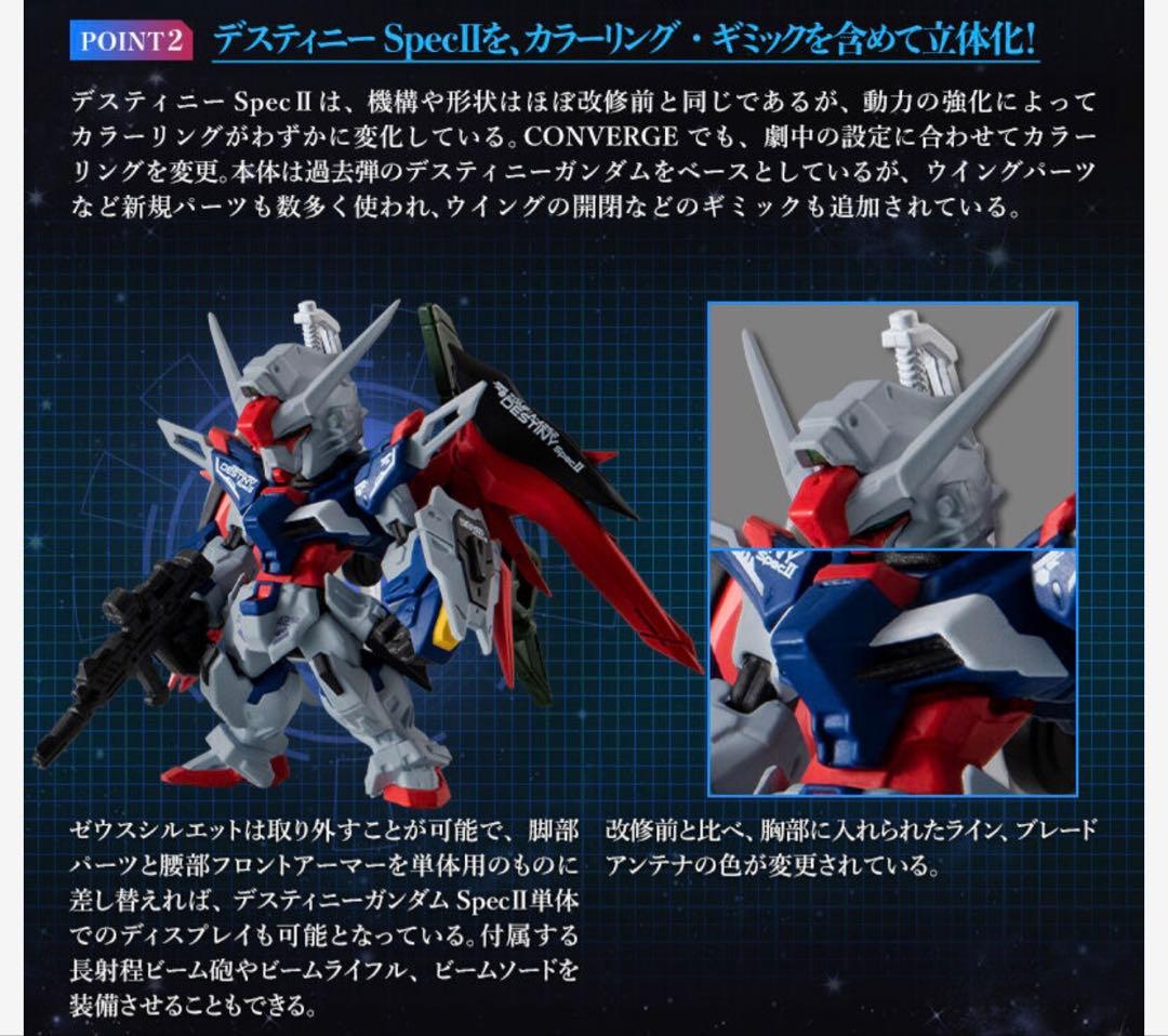 デスティニーガンダム Spec II & ゼウスシルエット