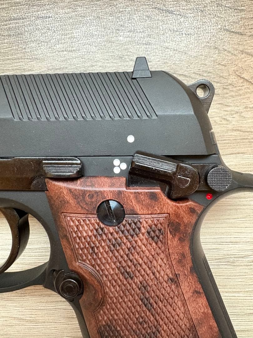 M93RII KSC ガスガン ブラック ウッド調