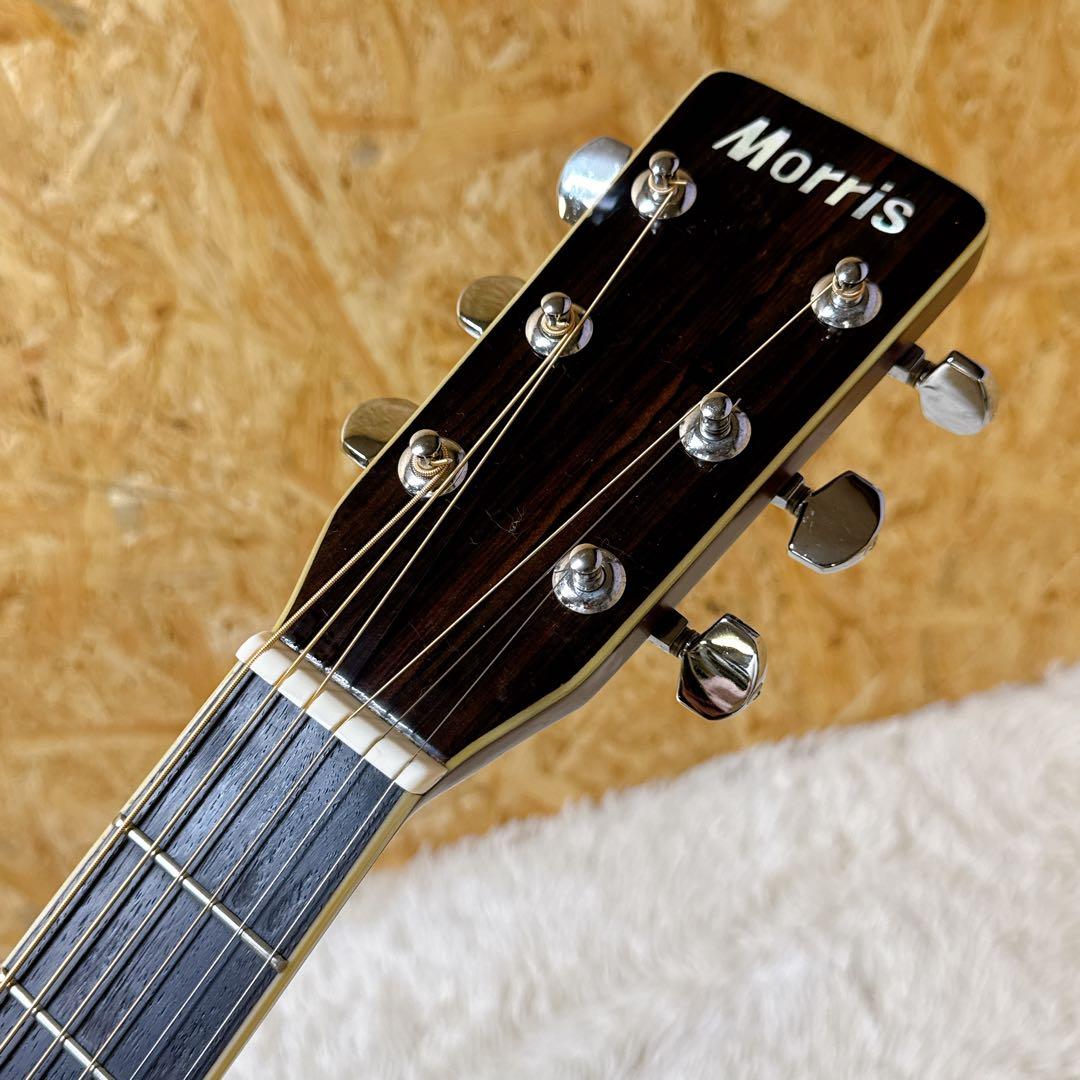 1975年製 MORRIS W-30 アコースティックギター 日本製 弦交換済み
