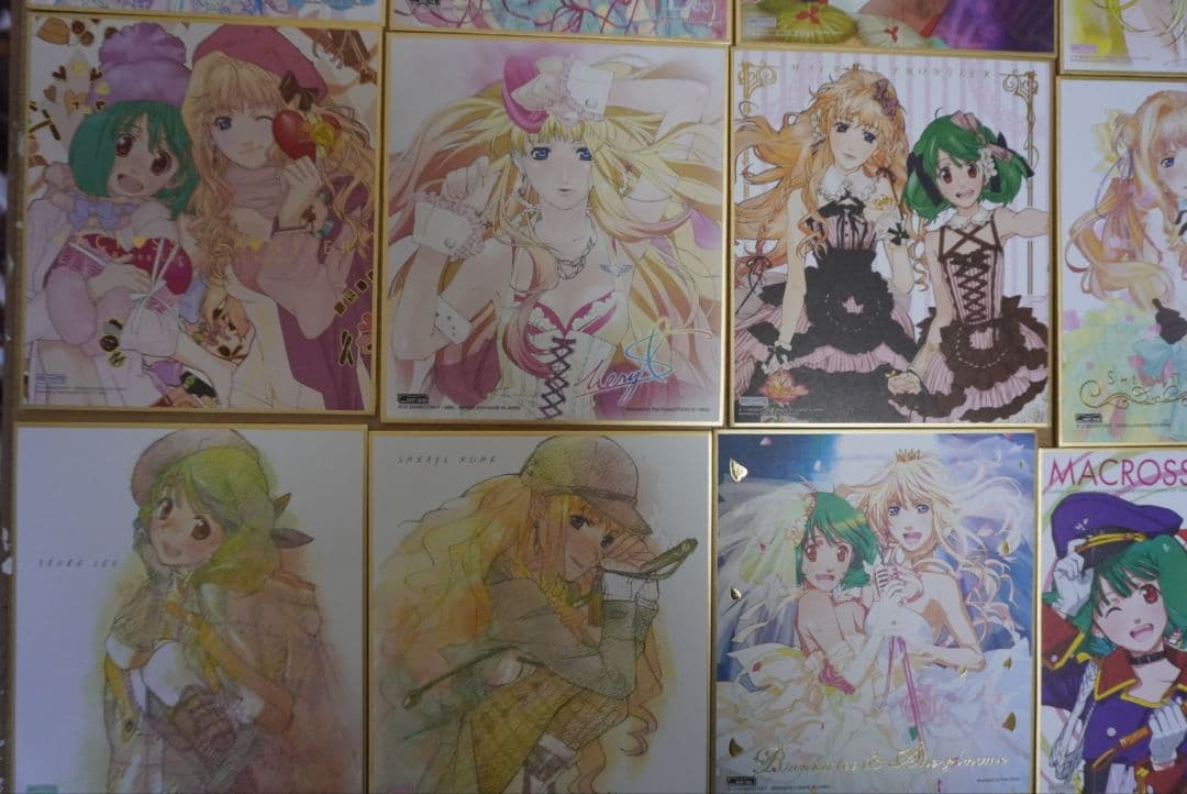 マクロスフロンティア 色紙ART 30枚　セット　ミニ色紙 マクロスF　まとめ