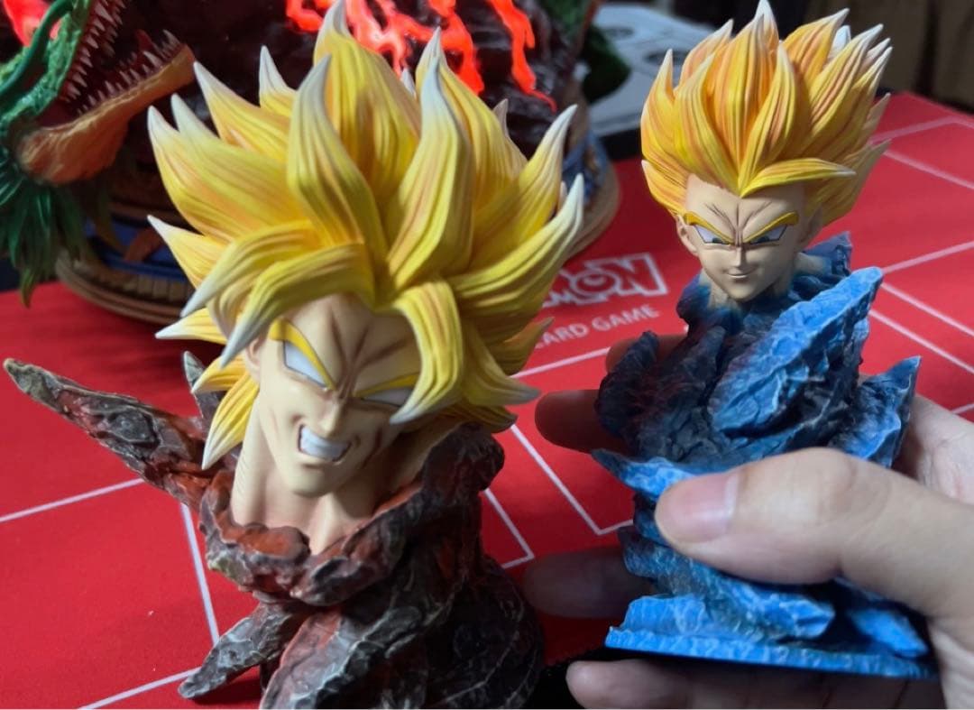 ドラゴンボール ゴジータ ブロリーフィギュア ガレージキット