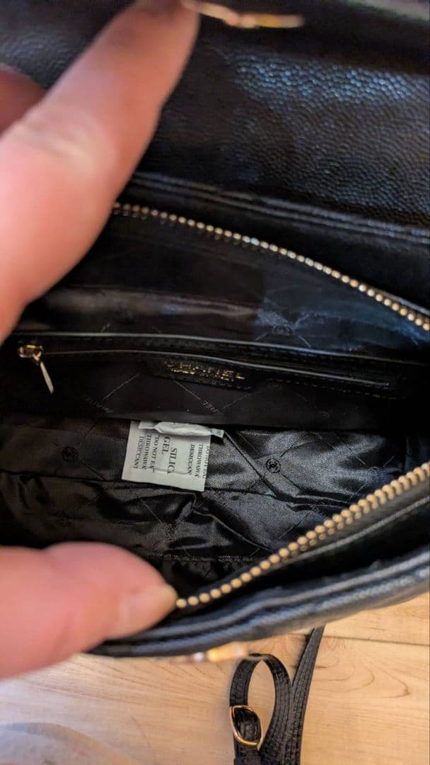 CHANEL ブラック ショルダーバッグ キルティング2way