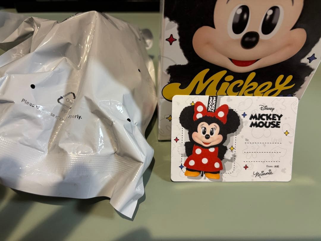 POPMART Disney ミッキー＆ミニー 2体セット ぬいぐるみ